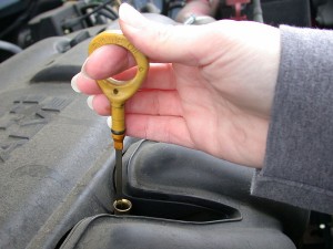 Oil dipstick