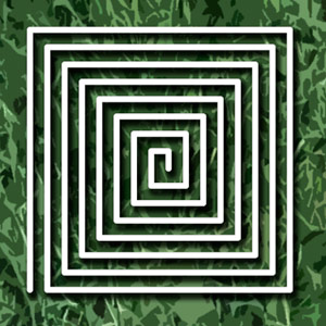 Spiral grass