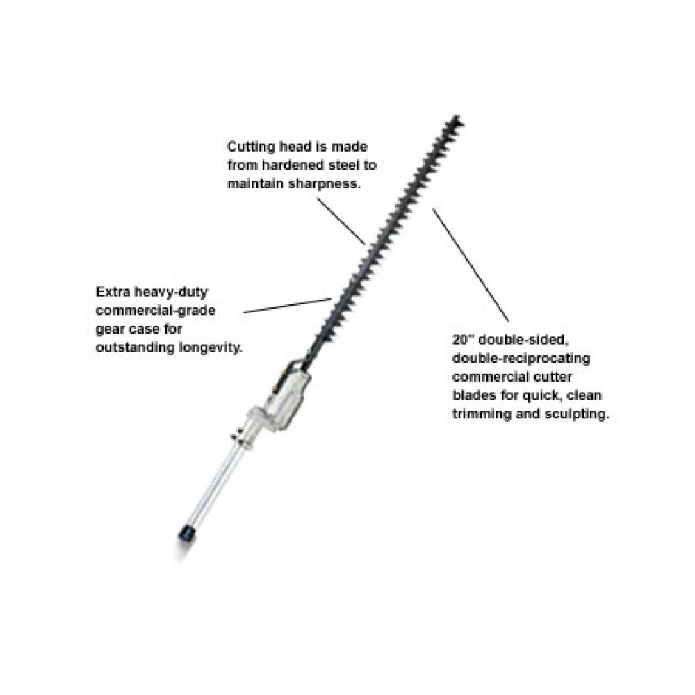 Echo Hedge Trimmer Attachment for PAS Mower Source