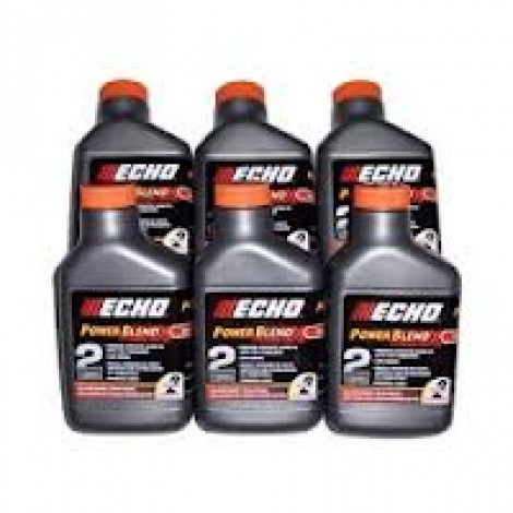 Echo 2 Stroke Power Blend Oil 6-Pack 2 Gallon Mix 6450002