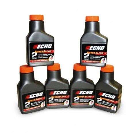 Echo 2 Stroke Power Blend Oil 6-Pack 1 Gallon Mix 645001 